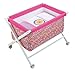 Petit Praia Crossed Wooden Bassinet (Pink)