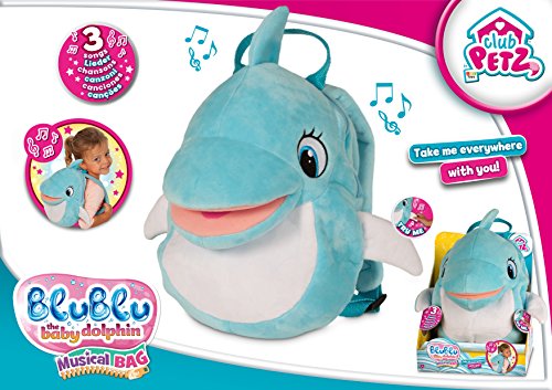Preisvergleich Produktbild Club Petz 95434IM Plüsch Rucksack, braun