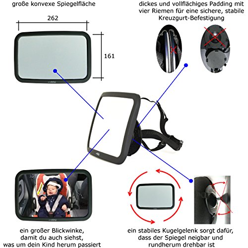 wumbi Rücksitzspiegel für Babys - 4