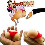 Novelty Gifts Sexy Stress Ball Bum - Butt, Cheeks, Prat, Thong Bikini - Adult Ladies Men Prank Joke Perfect Naughty Fun Funny Cheeky Present