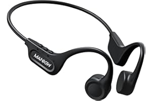 MANKIW Knochenschall Kopfhörer Bluetooth, Open Ear Kopfhörer Bluetooth 5.3, Typ-C Ladeanschluss, IPX5 Open Ear Kopfhörer für Fitness, Laufen, Autofahren, Wandern