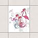 Produktbild Fliesenaufkleber - Tanz der Flamingos 25cm x 20cm, Setgröße:20teilig