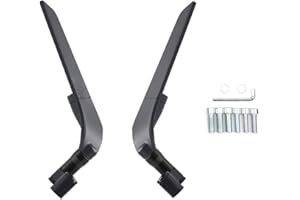 LETGOING Specchietti moto 180° ruotabile alluminio CNC M8 M10 Sport moto vento ala specchietti laterali per MT07 MT09 CB650R CB1000R R1200 R1250 X-max 300 X-ADV 750 (dimensioni ridotte A)