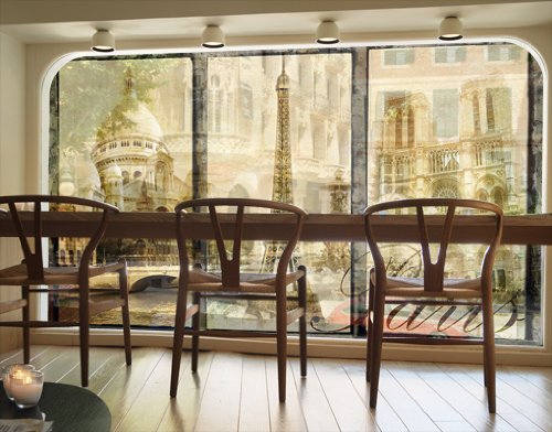 Preisvergleich Produktbild XXL FensterBild Paris - Mon Amour