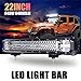 Produktbild LoveOlvido 55,9 cm 648 W 64800 LM 24 LED Arbeitsscheinwerfer Flutlicht Auto LKW Offroad Fahrlampe IP68 Wasserdicht Combo Light