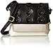 Produktbild Fossil Damen Damentasche – Kinley Small Crossbody Umhängetasche, Weiß (White/Black) 6.35x17.78x21.91 cm