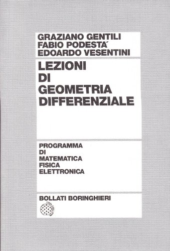 Lezioni di geometria differenziale