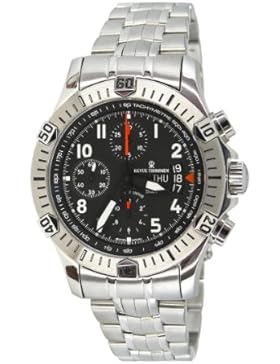 Revue Thommen Herren-Armbanduhr XL Pioneer XLarge Chronograph Automatik Edelstahl 16071.6131