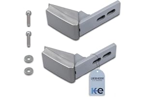 Anakel Home Kühlschrank Scharnier Ersatz 9590178 für Kühlschrank Scharniere Liebherr I Inklusive Einbauteilen für den Kühlschrank