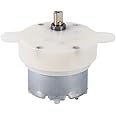 High Low Speed Motor, 12V Slow Motor, Small Geared Motor Electric Motor with Terminal Mute Gear Rotation, Micro Dc Motor Electric Motor for Small Display Stand