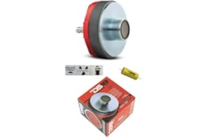 GK SOUND 1 DS18 PRO-DR1.35 driver a compressione 200 watt rms 400 watt max filettatura da 3,4 cm per trombe casa feste impedenza 8 ohm 103 db bobina 3,4 cm, 1 pezzo + condensatore e 3 sticker omaggio