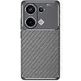 Ehr. Xiaomi Redmi Note 13 Pro 4G Uyumlu Kamera Korumalı Carbon Brushed Silikon Kılıf