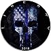 Produktbild Power Coin Blue LINE Skull Schädel Walking Liberty 1 Oz Silber Münze 1$ US Mint 2018