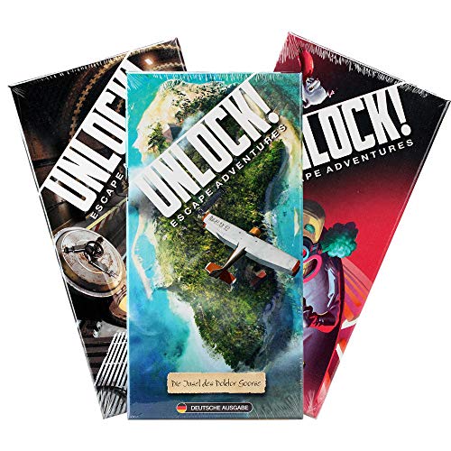 Preisvergleich Produktbild Space Cowboys Unlock! - Insel + Mausefalle + Formel Vorteilspack