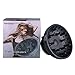 Hairizone Universal Hair Diffuser Adaptable for Blow Dryers with Nozzle Diameter Between 1.7"-2.6" for Curly or Wavy Hair Styling, Shiny Black