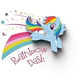 My Little Pony Mini 3D LED Wall Light - Rainbow Dash