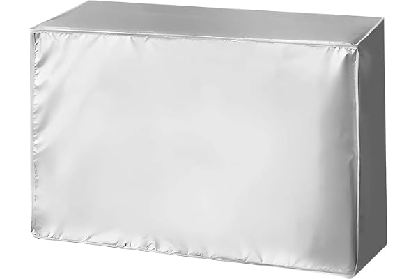 Couvercle de Climatiseur Extérieur, 86 x 32 x 56 cm, résistant à l'eau, aux UV, à la poussière, à la neige, housse de climatisation pour la maison, dimensions universelles