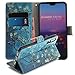 Price comparison product image For Huawei P20 Pro Case, Premium Ultra Slim Thin Luxury Magnetic Flip PU Leather Wallet Flip Case Cover with Card Slots Stand Case Cover Shell Protective Case Cover 7