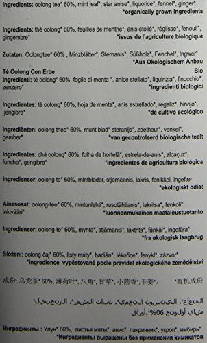 Herbal Health Thé Bio Qi Oolong Digestion 20 Sachets 32 g - Lot de 6