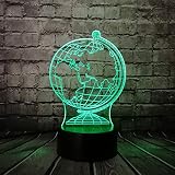 ❤❤ 3DNight Light Una lámpara artística innovadora, lámina de acrílico grabada con varios gráficos 2D e impacto visual 3D. Haz tu habitación más interesante. ♥ regalo ideal - Navidad, cumpleaños, vacaciones y otros regalos. Adecuado para niños, adolescentes, adultos, familias, amigos, botones inteligentes, fácil de usar ♥ fuente de luz LED, sin daños en los ojos. Proporcionar productos seguros para los niños. Utilice luces LED de alta calidad , en un entorno de juego 100% seguro.