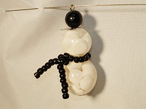 500 Wachsperlen, 4mm, Weihnacht, Hochzeit, Deko, weiß, K01 - 5