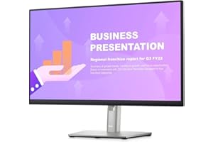 Dell P2422HE USB-C 24" Full HD (1920x1080) Monitor, 60Hz, IPS, 5ms, 99% sRGB, USB-C, 2x DisplayPort, HDMI, 4x USB, RJ45, Negro