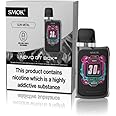 SMOK NOVO GT Box Vaping Kit, Ultimate Portable Pod System, First Full Smart Screen in the World, Stylish Design and Long-lasting Battery, E Cigarette, E Cig, Starter Kit, No Nicotine (Gun Metal)