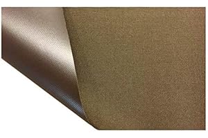 Heavy Duty Tough 100% Waterproof AQUATUF SD 600D Outdoor Canvas Fabric Material Cover SEAT (Brown)