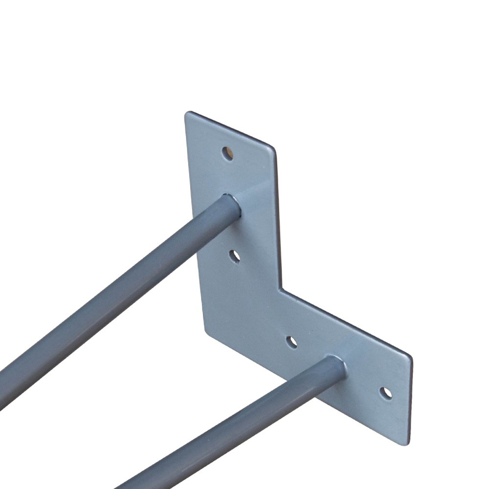 Hengmei 4x41cm Two Rod Forcina Gambe Piedini Da Tavolo A Forcina Mobili Fai Da Te Metallo Gambe Tornanti Sostitutive Piedini Per Tavolino Tavolo Da