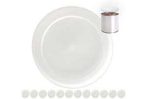 XILMARK Can Lids for Tins, Lid Covers Pet, Plastic Cap Reusable, Paw Pal Can Tin LidsAirtight Food Top (12 PACK 73 mm)