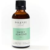 Polente Natural Tatlı Badem Yağı,%100 Saf ve Doğal, Soğuk Sıkım, 50 ml