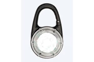 FETCH 50 Waterproof Clip-on Flashing Light | Bright LED Adventure Light for Swimming, Dog Walking and All Outdoor Activities