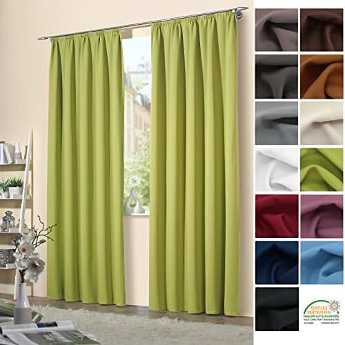 Suchergebnis auf Amazon.de für: gardinen grün