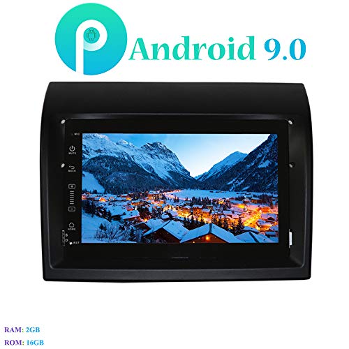 Android 9.0 Autoradio, Hi-azul In-Dash 7" Radio de Coche 4-Core Navegación GPS Estereo Car Radio para Fiat Ducato/Peugeot Boxer/Citroen Jumper (Autoradio)