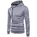 Produktbild Herren Pullover FORH Kapuzenpullover Hoodie Sweatjacke Basic Langarm Jacke Oversize Shirt Sweater Zipper Hoodie mit Kapuze Mode Top Outwear Bluse