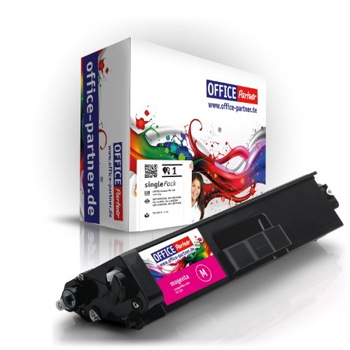 OFFICE Partner Toner Compatibile Brother TN325M (Magenta) per stampanti Brother DCP 9055 CDN / 9270 CDN ; HL 4140 CN / 4150 CDN / 4570 CDW / 4570 CDWT ; MFC 9460 CDN / 9465 CDN / 9970 CDW