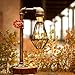 Produktbild YLCJ Beleuchtung Loft Vintage Industrie Schmiedeeisen Tischlampen E27 Edison Wasserpfeife Tischlampen Rustikale Tischlampen Steampunk Akzent für Schlafzimmer