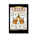 bCreative Cheers Around The World Beer (Officially Licensed) Fridge Magnet RS.199.00
