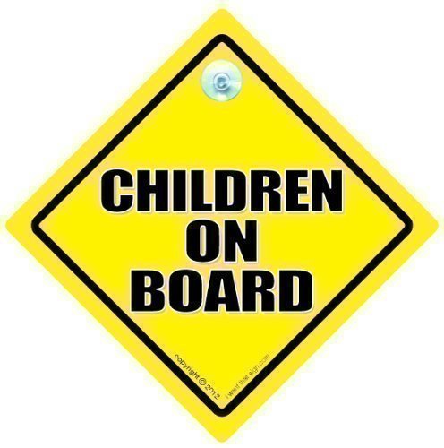 Children On Board Car Sign, Baby on Board Sign, Children On Board Sign, Yellow, Baby On Board, Baby on Board Sign, Car Sign, Novelty Car Sign, Bumper Sticker, Decal, Baby Sign, Baby Car Sign