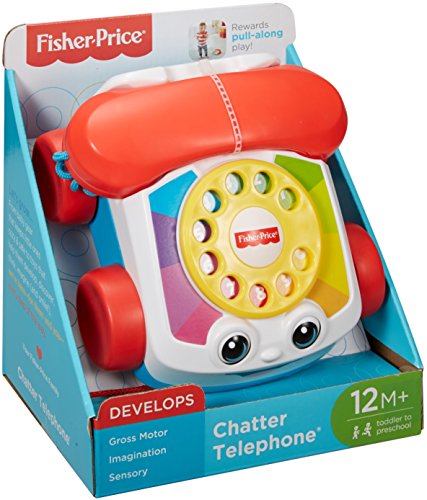 Fisher-Price Mon Téléphone mobile jouet bébé, 12 boutons et 4 couleurs de lumières, pour apprendre les chiffres, les lettres, 12 mois et plus, FGW66 – Image 10