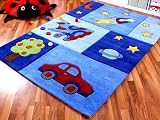 Lifestyle Kinderteppich Traumland Blau in 3 Größen !!! Sofort Lieferbar !!!