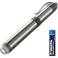 LED Pen Light weiße 5mm LED (ideal für Einsatz im Krankenhaus, Altenheim, Arztpraxis inklusive praktischer…