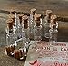 NO:1 Mini Transparent Empty Cork Glass DIY Vial Wish Decorative Bottle - 10x18mm