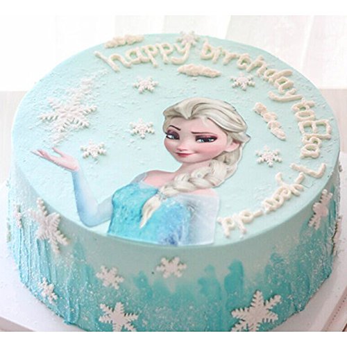Anpro Schneeflocken Mould Ausstecher 3- teiliges Dekorieren Fondant Prägewerkzeug Groß Schneeflocke Plunger Kuchen Cutter - 6