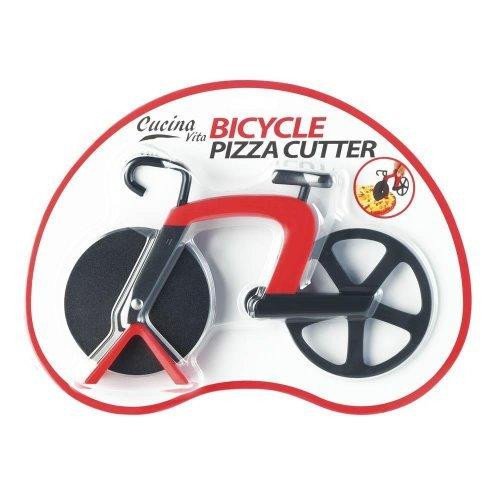 Cucina Vita Bicycle Pizza Cutter Red