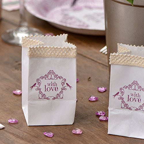 Spitzenband / Häkelspitze selbstklebend, weiß – 15 mm x 3 m - 3