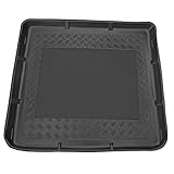 Innovatives Design mit funktionellem Prägemuster - zusätzlich werden Bewegungen der Ladung durch eine zentrale, rutschfeste Matte eingeschränkt