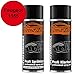 Produktbild Autolack Spraydosen Set Peugeot 1555 Rouge Bahia Basislack Klarlack Sprühdose 400ml