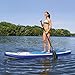 Produktbild EASYmaxx Stand-Up Paddle-Board 320cm mit Zubehör Doppelhub-Pumpe + Grosse Tragetasche + Alu-Paddel (3-teilig), 3 Finnen