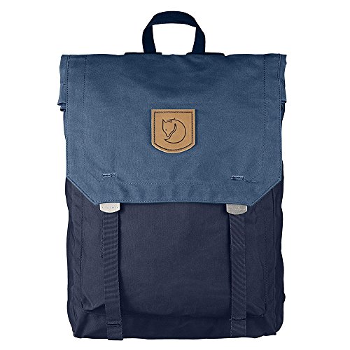 Fj  llr  ven Unisex-Erwachsene Foldsack No 1 Rucksack  Blau  Dark Navy Uncle Blue   24x36x45 centimeters